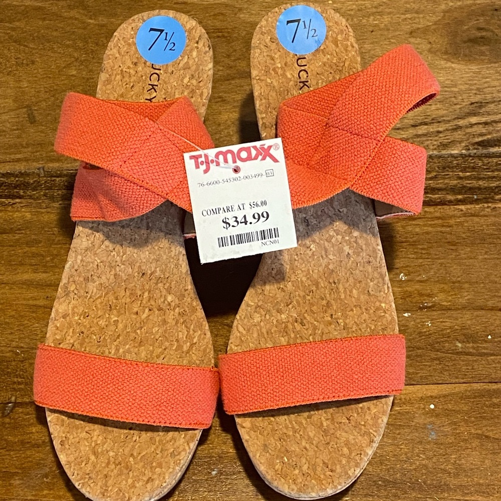 Lucky Brand wedge heels